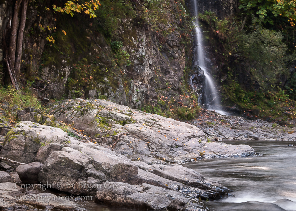 Image of Small waterfall on the Wilson River
