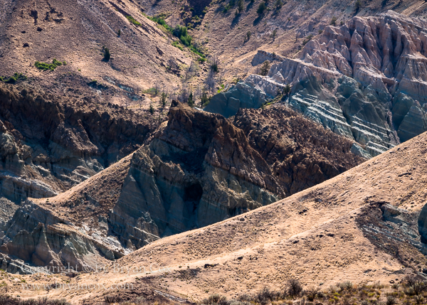 Image of Strata at base of Sheep Mountain