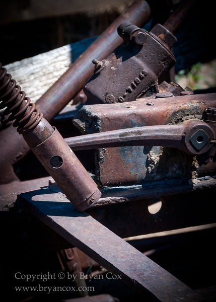 Image of Detail of farm machinery