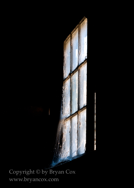 Image of Sheep barn window