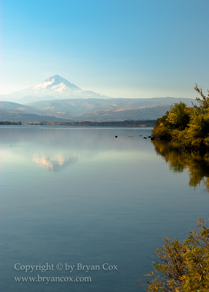Image of Mount Hood and the Columbia River