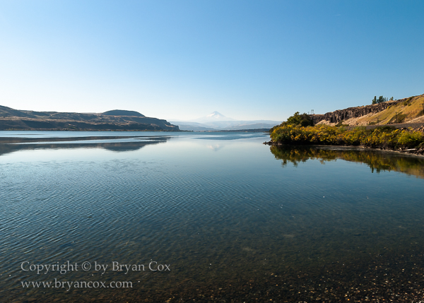 Image of Mount Hood and the Columbia River