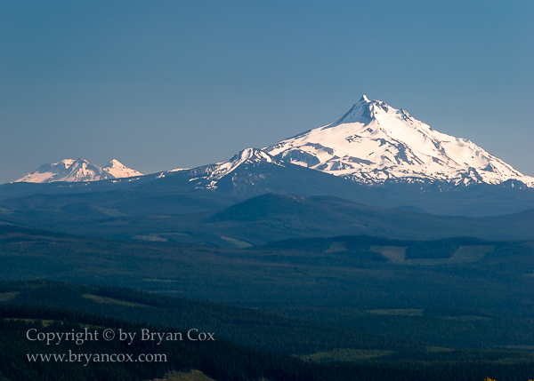 Image of Mount Jefferson & the Three Sisters