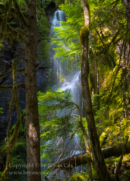 Image of Unnamed seasonal waterfall